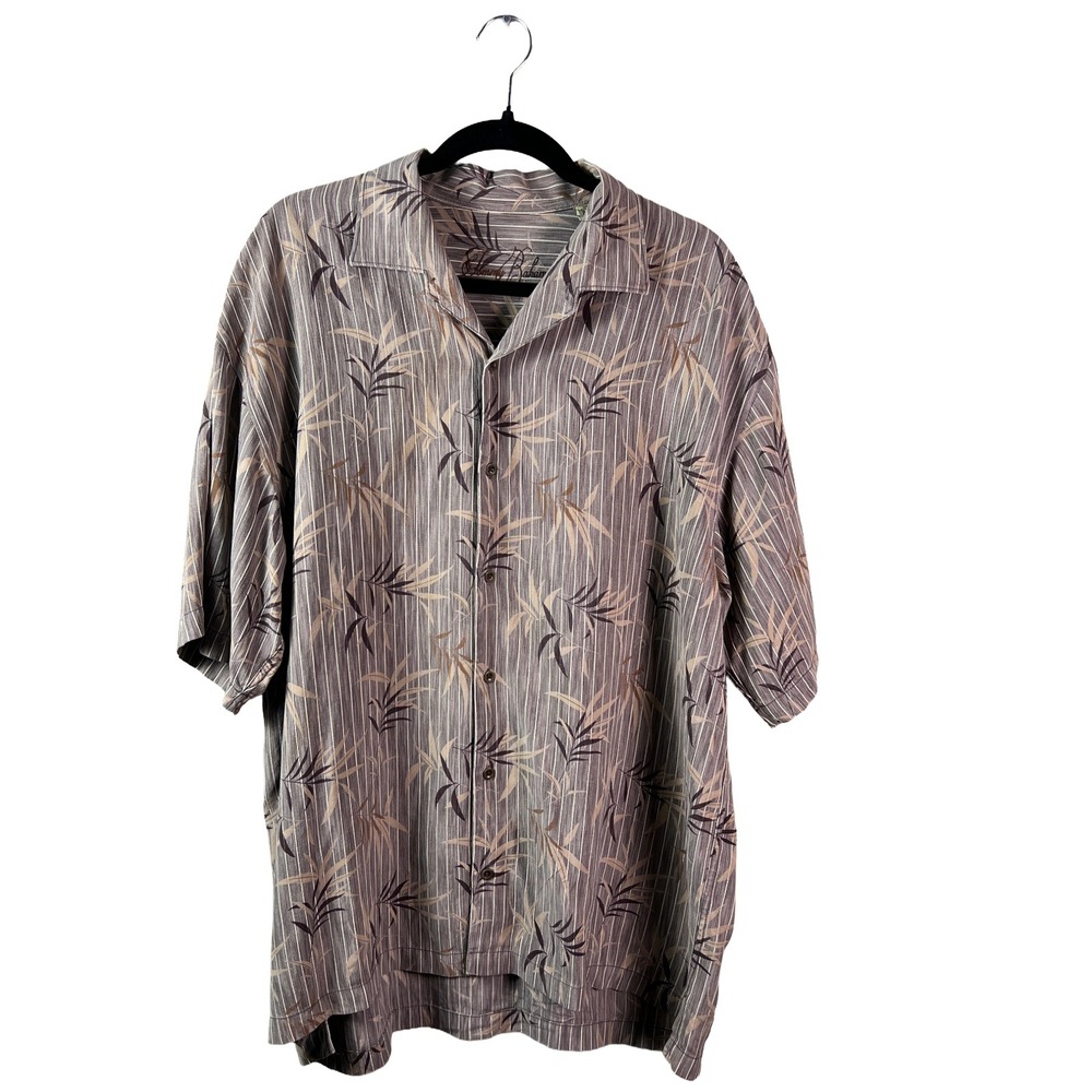Tommy Bahama Camp Shirt 2000s Men's XL Coastal Grandmother